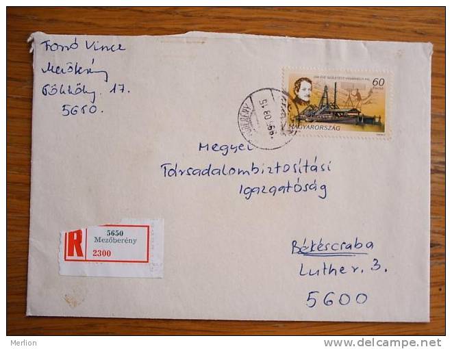 Hongrie Hungary Ungarn Courrier Moderne, Cover, Local Franking D5130 - Lettres & Documents