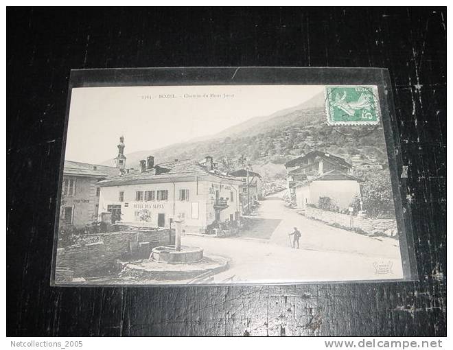BOZEL CHEMIN DU MONT JOVET - 73 Savoie - Carte Postale De France - Bozel