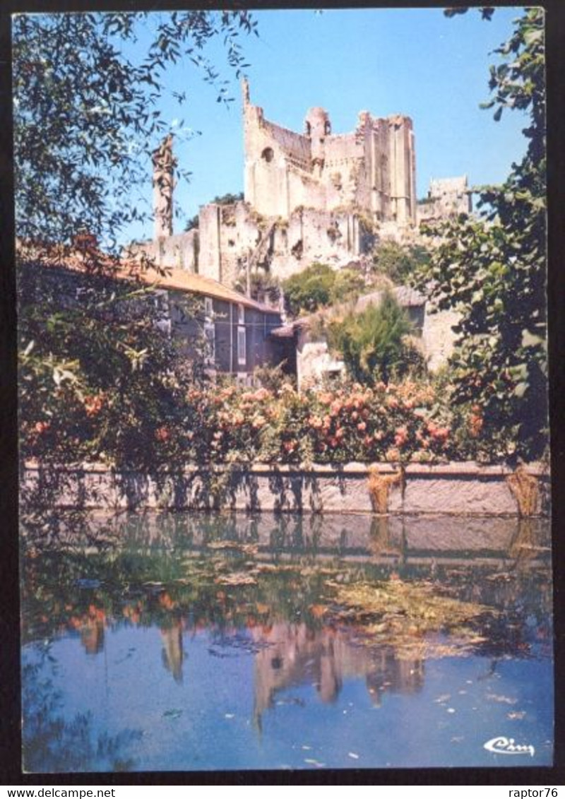 CPM Non écrite 86 CHAUVIGNY Les Ruines Du Château Baronnial - Chauvigny