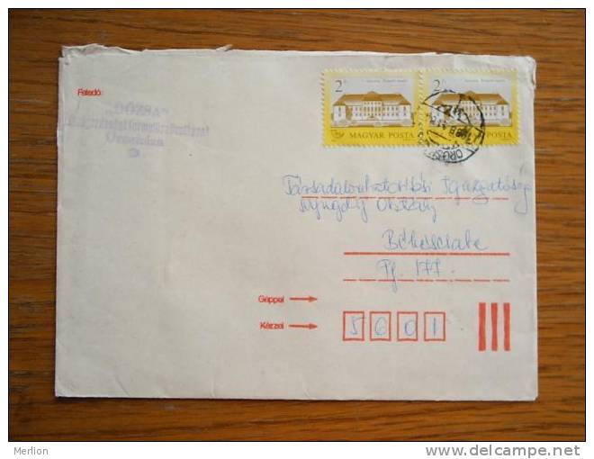 Hongrie Hungary Ungarn Courrier Moderne, Cover, 1980- D5272 - Lettres & Documents