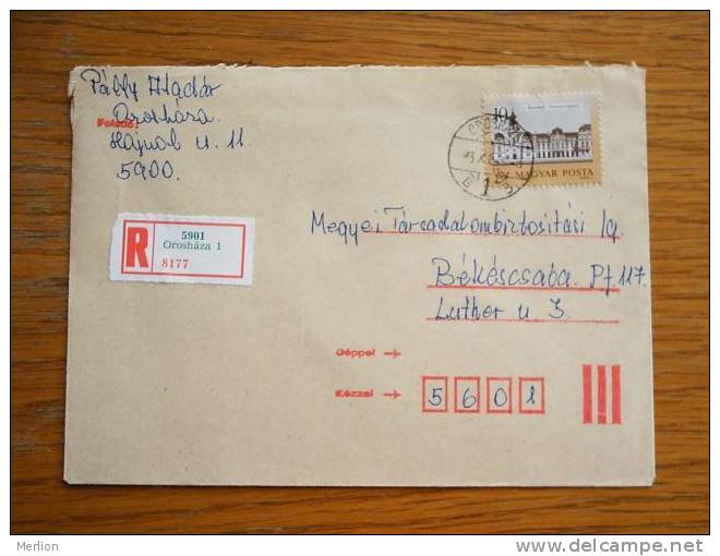 Hongrie Hungary Ungarn Courrier Moderne, Cover, 1980- D5273 - Storia Postale