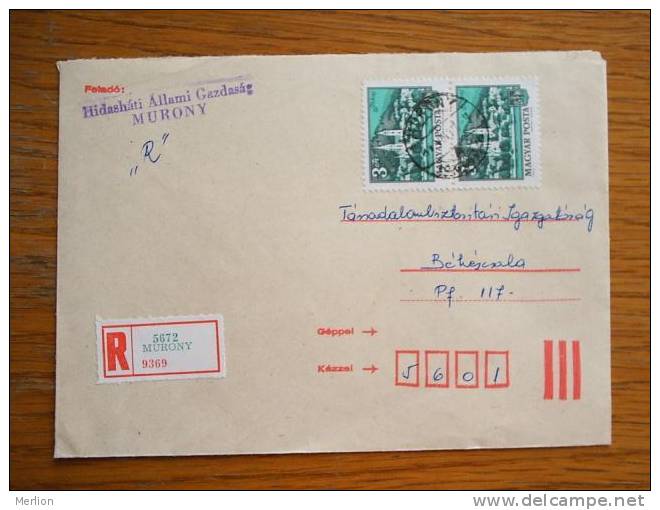 Hongrie Hungary Ungarn Courrier Moderne, Cover, 1980- D5275 - Storia Postale