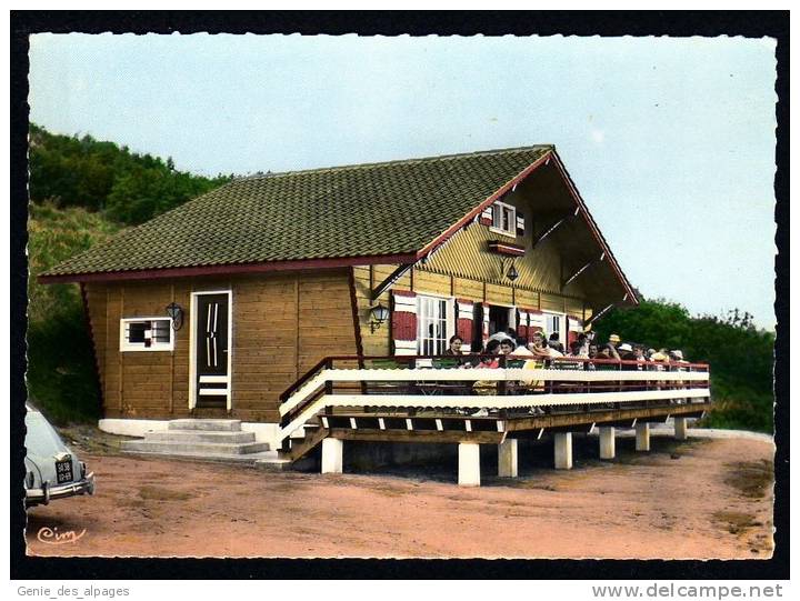 69 Rhone, CHIROUBLES, Son Chalet De Dégustation, Terrasse, Dos Vierge, Années 60,  CPSM 10x15, - Chiroubles