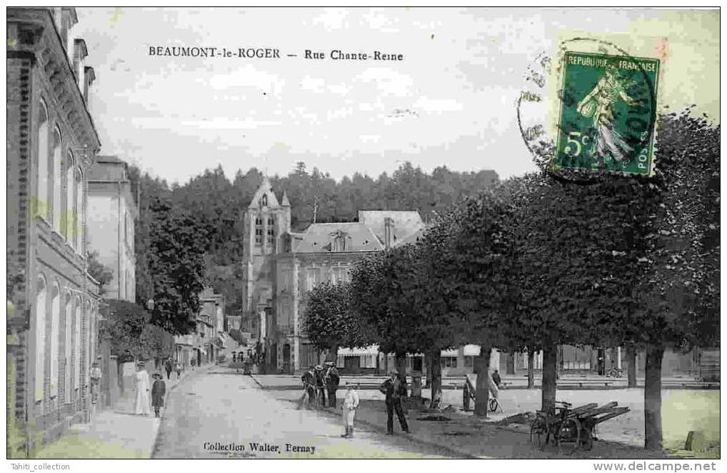 BEAUMONT-le-ROGER - Rue Chante-Reine - Beaumont-le-Roger