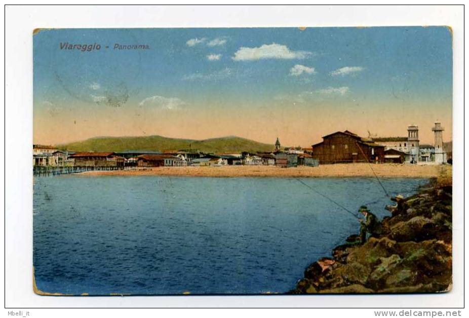 Viareggio Spiaggia E Pescatori 1913 - Viareggio