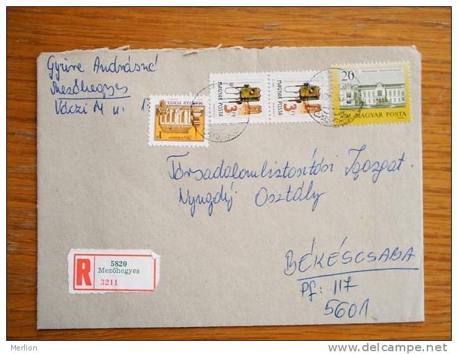 Hungary Hongrie Ungarn Courrier Moderne , Used Cover  Cca 1980-  D5307 - Briefe U. Dokumente