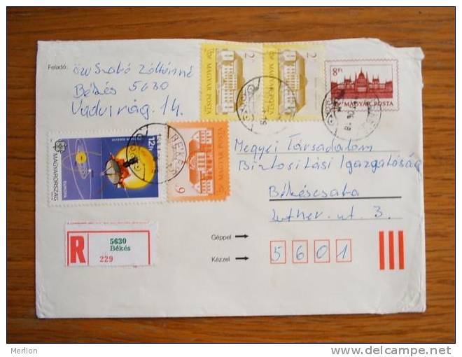 Hungary Hongrie Ungarn Courrier Moderne , Used Cover  Cca 1990-  D5369 - Lettres & Documents
