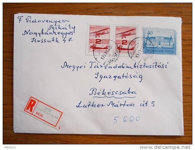 Hungary Hongrie Ungarn Courrier Moderne , Used Cover  Cca 1990-  D5386 - Brieven En Documenten