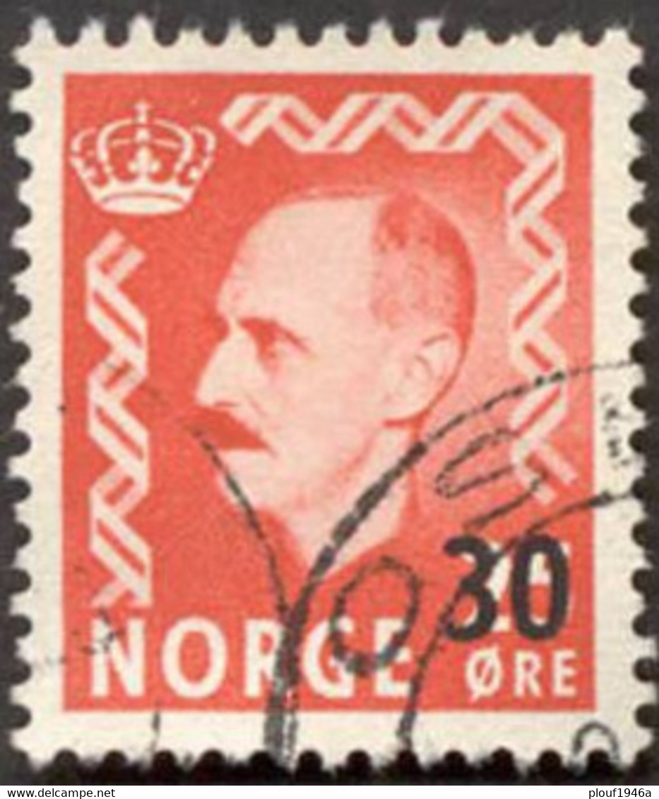 Pays : 352,02 (Norvège : Haakon VII)  Yvert Et Tellier N°:   341 (o) - Used Stamps