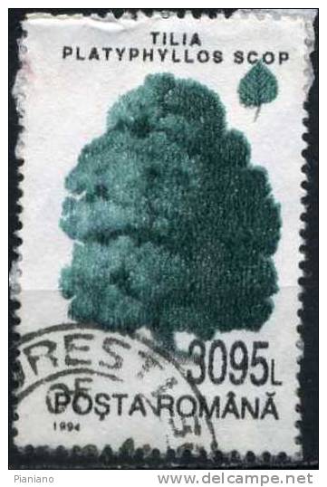 PIA - ROM - 1994 - Flore : Arbre  - (Mi 4991Y) - Used Stamps