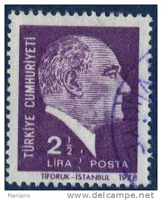 PIA - TUR - 1978 - Ataturk- (Yv 2218) - Usati