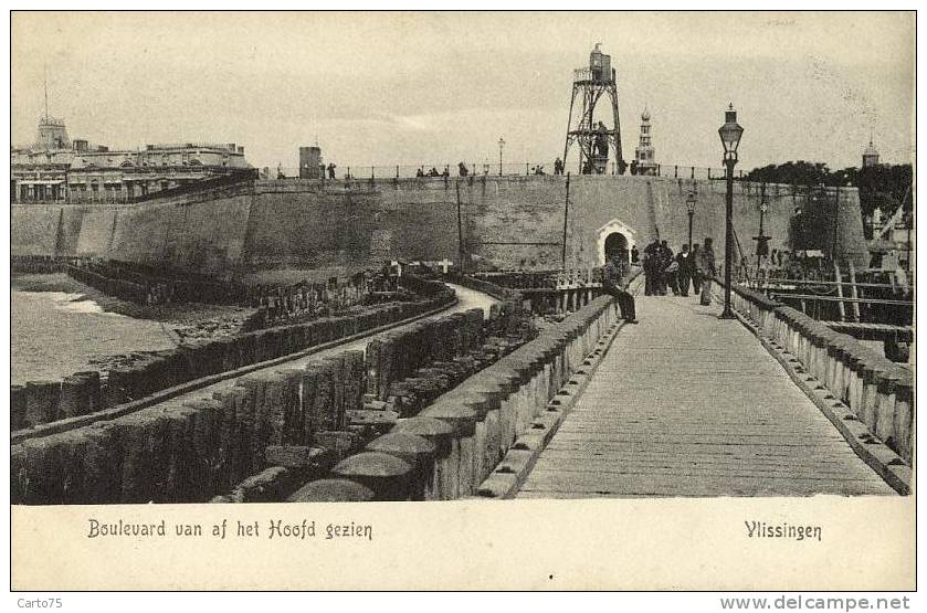 PAYS-BAS - Vlissingen - Boulevard Van Af Het Hoofd Gezien - Phare - Vlissingen