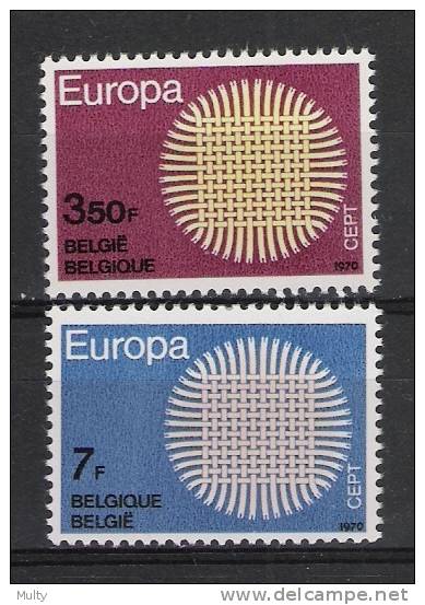 Belgie OCB 1530 / 1531 (**) - 1970