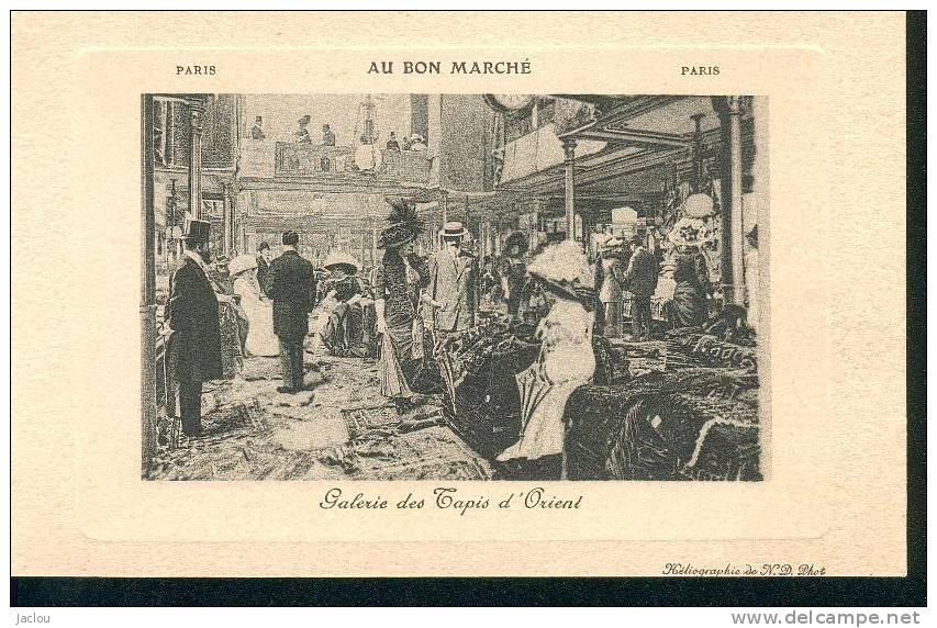 AU BON MARCHE PARIS GALERIE DES TAPIS D´ORIENT REF 2574 - Shops