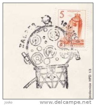 ZAGREB PLANETARIUM 1963. ( Old & Rare Yugoslavia Cover)*** Astrology - Astrologie - Astrologia * Astrologer - Astrologue - Astrología