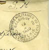 Belgique:lettre Avec Cachet "Postes Militaires.Belgique-13-X- 1939-20-Belgie-Legerposte Rij". - Armeestempel