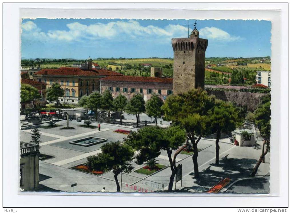 Portorecanati Piazza Primi Colori 1963 - Macerata