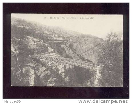 21432 Modane Pont Du Diable édit.B.F. N° 10 Belle Carte - Modane