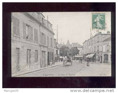 21466  Nanterre La Place Du Martray édit.ND N° 11 Animée Serrurerie Decousu   Belle Carte - Nanterre