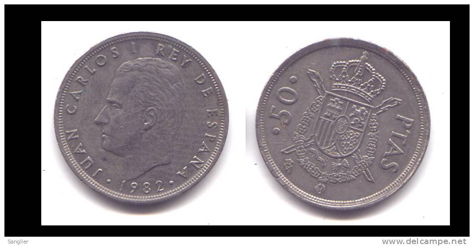 50 PESETAS 1982 - 50 Peseta