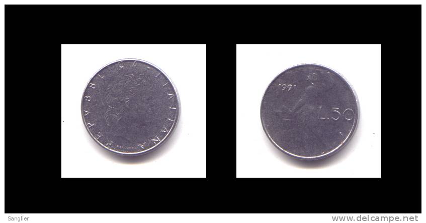 50 LIRE 1991 - 50 Lire