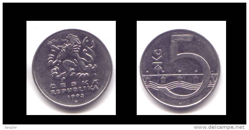 5 KRONEN 1993 - Cecoslovacchia