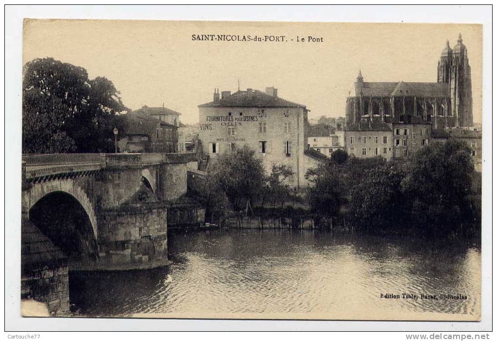 K8 - SAINT-NICOLAS-de-PORT - Le Pont - Saint Nicolas De Port