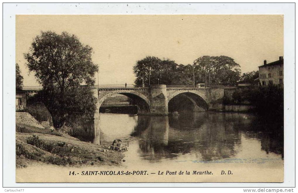 K8 - SAINT-NICOLAS-de-PORT - Le Pont De La Meurthe - Saint Nicolas De Port