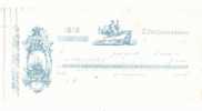 CHEQUE ST DENIS DE LA REUNION .SPECIMEN IMPRIMERIE STERN PARIS - Bills Of Exchange