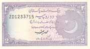 PAKISTAN   2 Rupees   Non Daté (1985-1999)   Pick 37     ***** BILLET  NEUF ***** - Pakistan