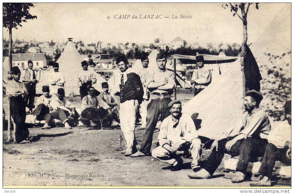 LA CAVALERIE - Camp Du Larzac. La Sieste - La Cavalerie