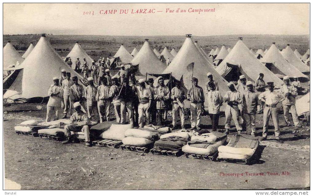 LA CAVALERIE - Camp Du Larzac. Vue D´un Campement - La Cavalerie