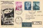 Yu020/ JUGOSLAWIEN -  Alpine Vereinigung Bled 14.7.51, Schmuckkuvert - Covers & Documents