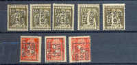 Belgie Ocb Nr :   Lot Preo Used (zie Scan) - Tipo 1932-36 (Ceres E Mercurio)