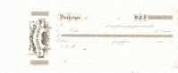 CHEQUE  DUNKERQUE  .SPECIMEN IMPRIMERIE STERN PARIS. - Bills Of Exchange