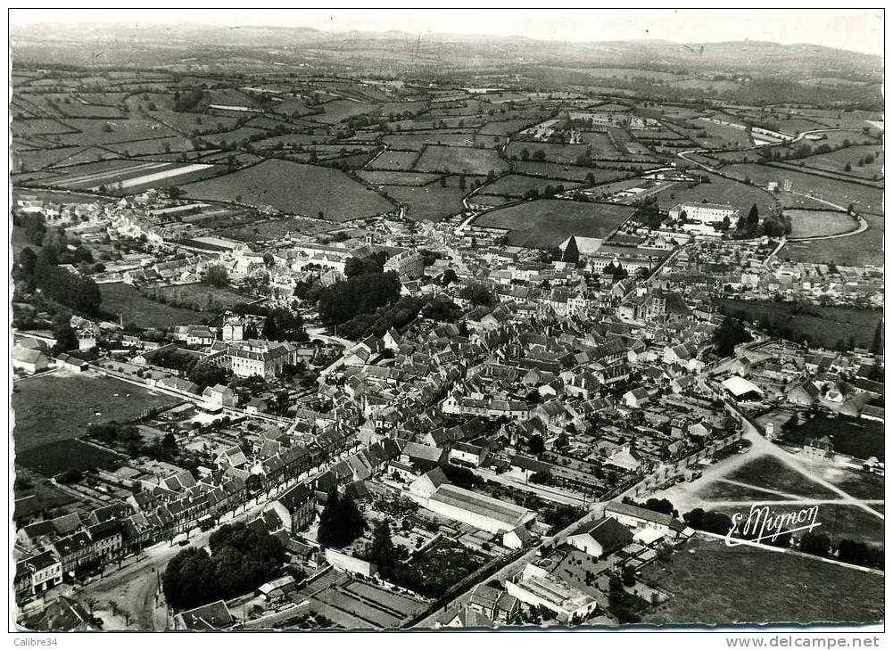 CORBIGNY Vue Aérienne  (Mignon Villeneuve La Guyard) - Corbigny