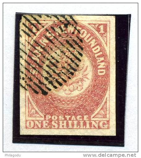 NEWFOUNDLAND  Gibbons 23   V.F. Used    Very Nice Stamp  Rose Lake NEW PRICE = Cheaper - 1857-1861