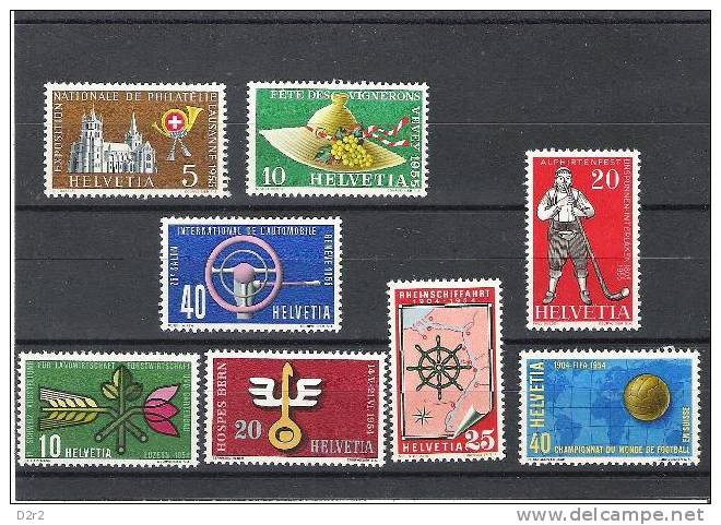 Petit Lot  De Timbres Suisse Neuf.a Voir - Neufs