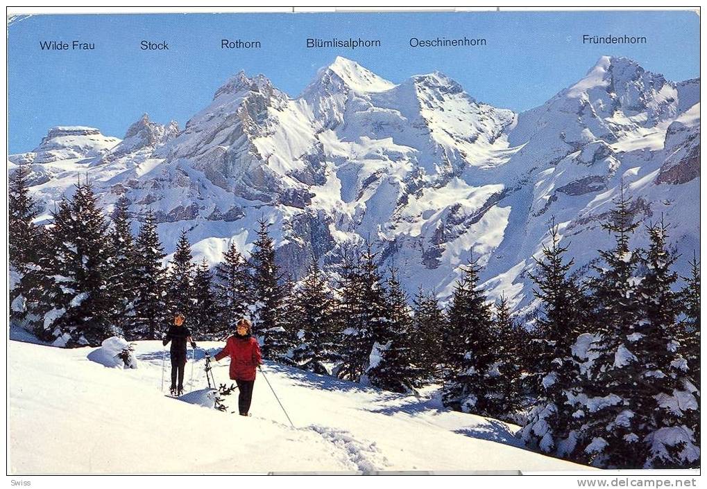 KANDERSTEG     SKIFAHRER - Kandersteg