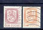 FINLANDE FINLAND 1975 /78 - YT 790 724  OBLIT  TB - Used Stamps