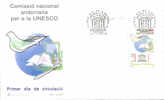 Commission Andorrane De L'UNESCO FDC 1997 Andorre Espagnol  Yvert 244 - UNESCO
