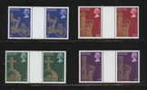 GB 1978 CORONATION SET OF 4 GUTTER PAIRS NHM - Non Classés