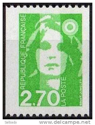ROULETTE:  "M. Du BICENTENAIRE" N° 3008 - 2,70 F Vert. - Coil Stamps