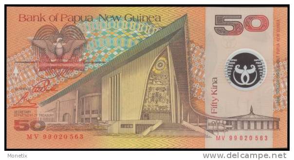 Papua New Guinea #18a, 50 Kina, (19)99, UNC - Papua-Neuguinea