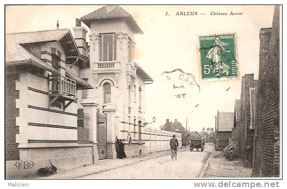 REF MLA RD NO 763- NORD - Arleux - Chateau D Azont  - Bon Etat - Arleux