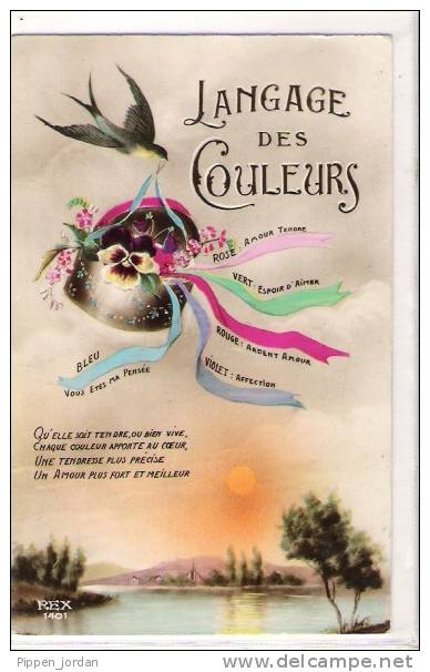 Le Langage Des Couleurs -3- (avec Hirondelle) - Philosophie & Pensées