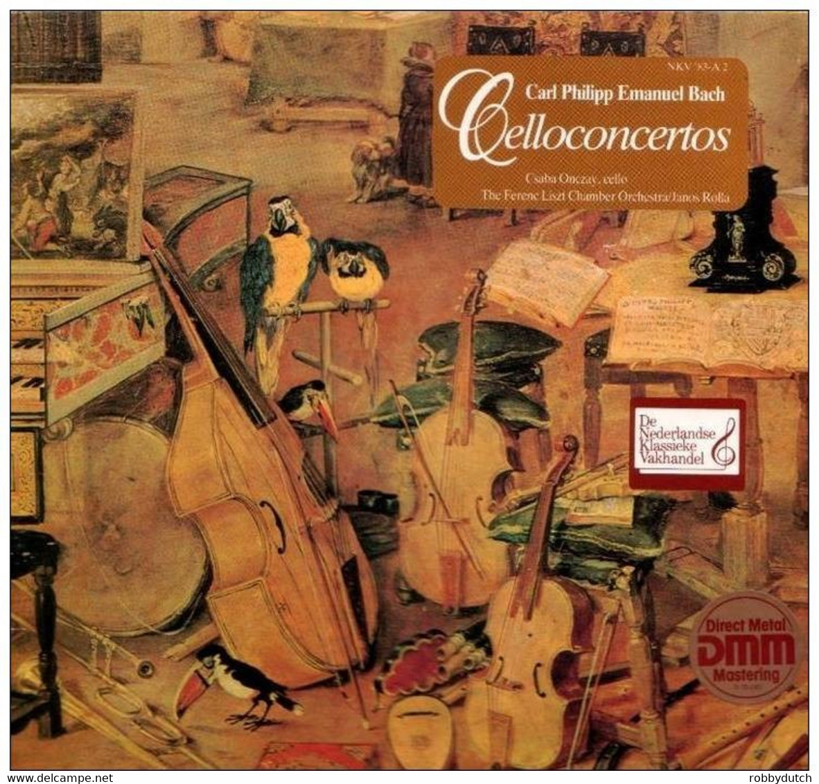 * LP * CARL PHILIPP EMANUEL BACH - CELLOCONCERTOS (1983 Ex!!!) - Klassiekers