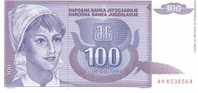 YOUGOSLAVIE    100 Dinara  Daté De 1992   Pick 112     *****BILLET  NEUF***** - Yugoslavia