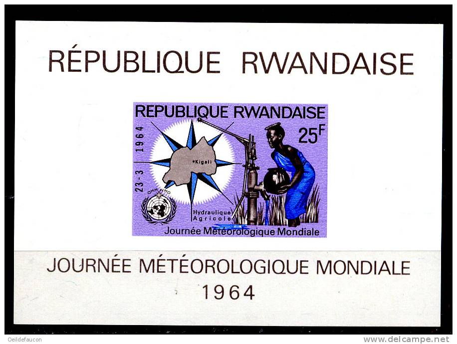 Rép. RWANDAISE - COB - BF 1** - Cote 9 € - Climate & Meteorology