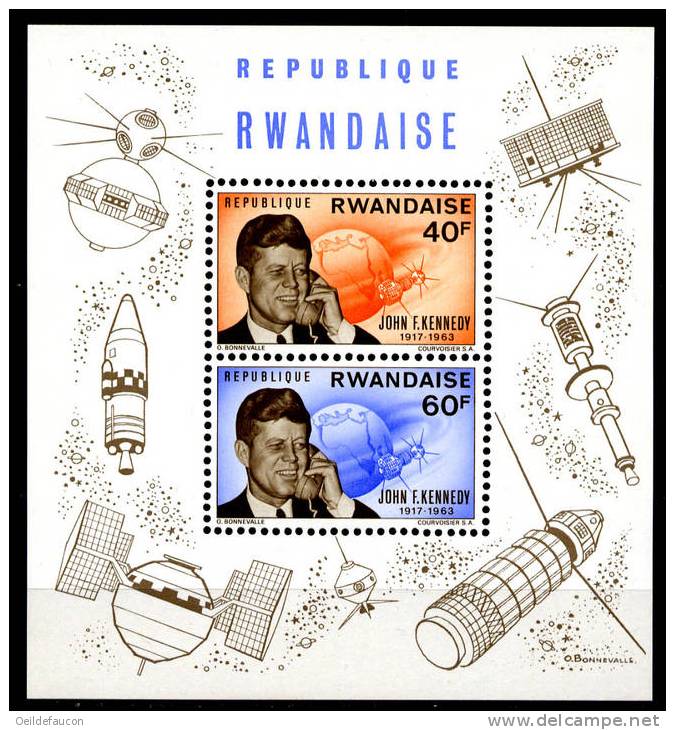 Rép. RWANDAISE - COB - BF 5** - Cote 11 € - Kennedy (John F.)